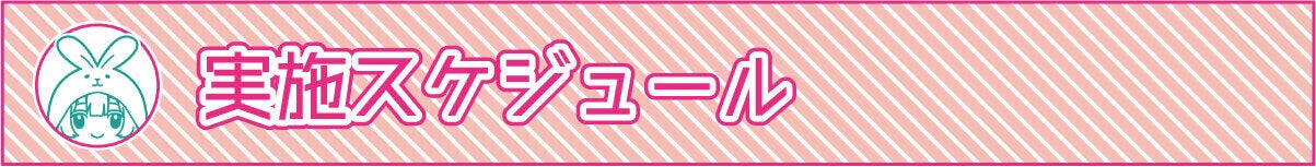 実施スケジュール