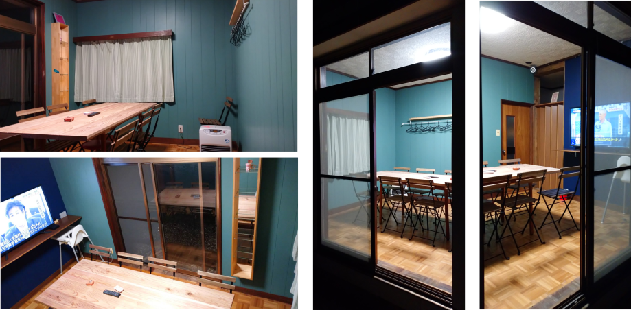 秘密基地　1棟貸貸別荘　福井　勝山　スキージャム　民泊　恐竜博物館　恐竜ルーム　クラウドファンディング