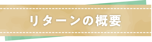 リターンの概要