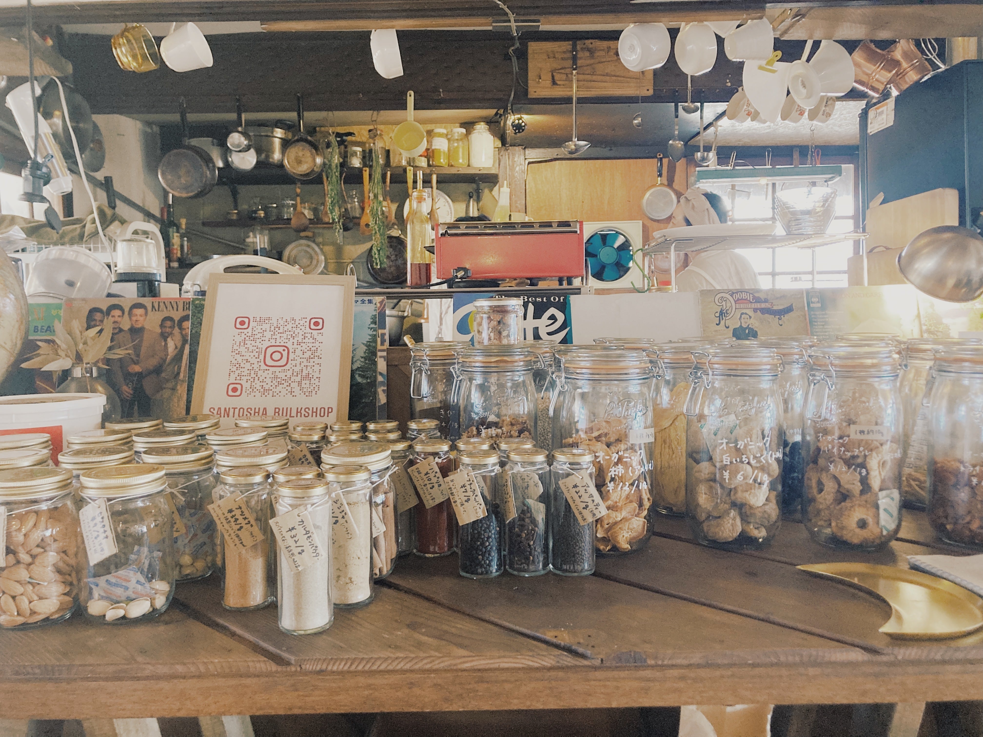 先日行われたオーガニック量り売り