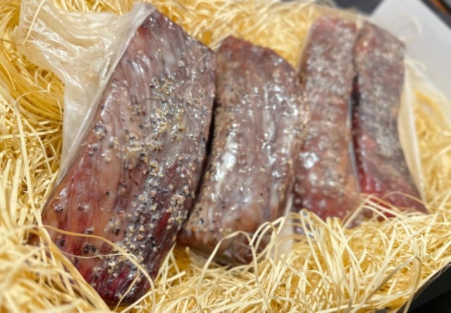 半熟干し肉　真空保存
