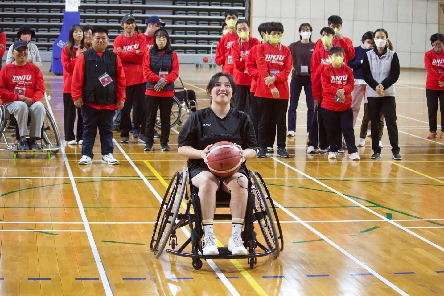 2023.11.11　晋州体育館にて