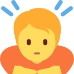 深くお辞儀した人 🙇