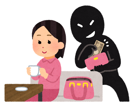 他人のお金を抜き取る