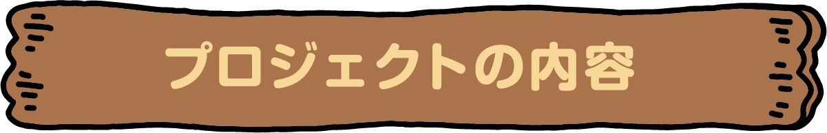 プロジェクトの内容