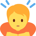 深くお辞儀した人 🙇