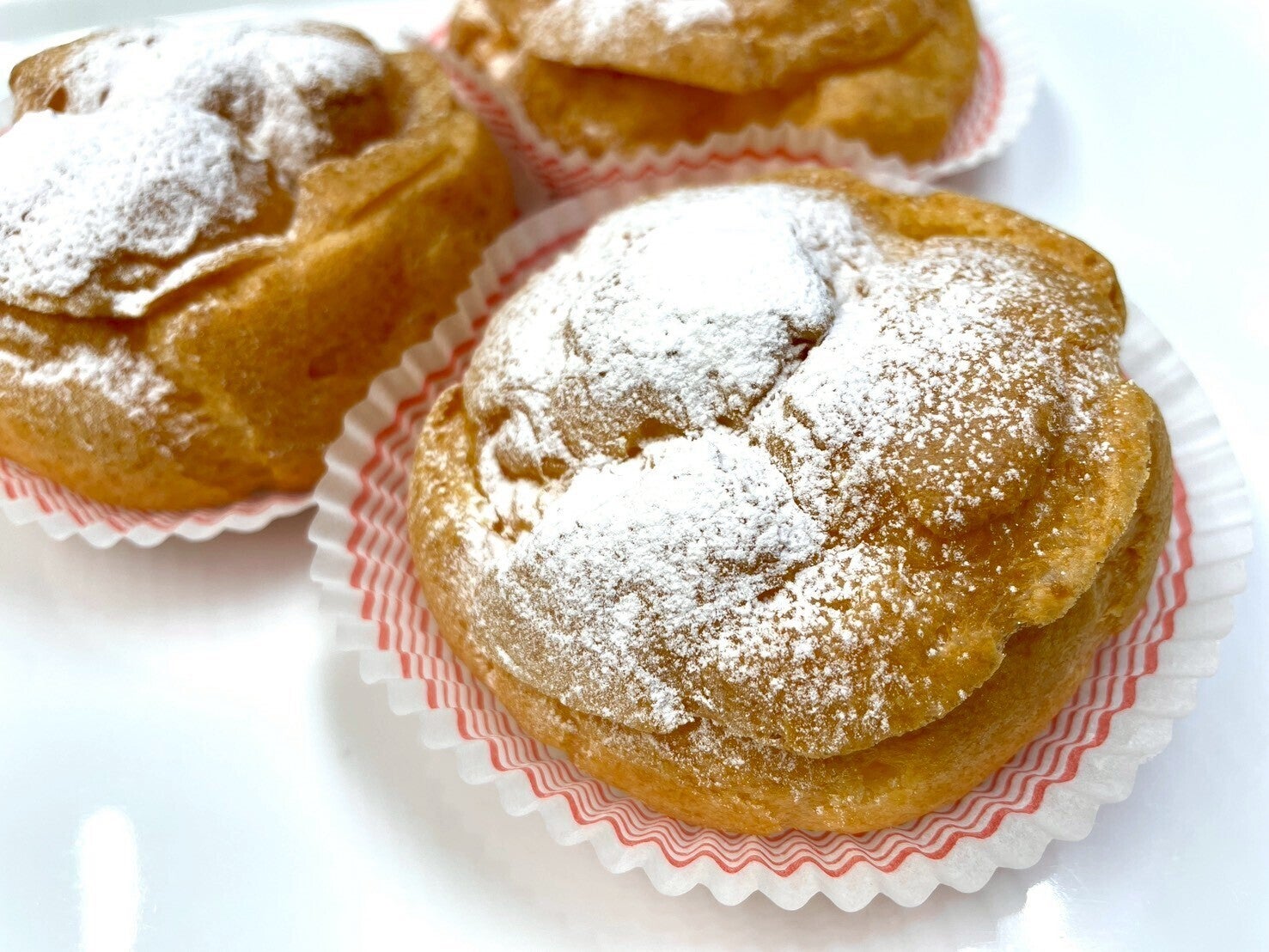 常連さんに人気のシュークリーム