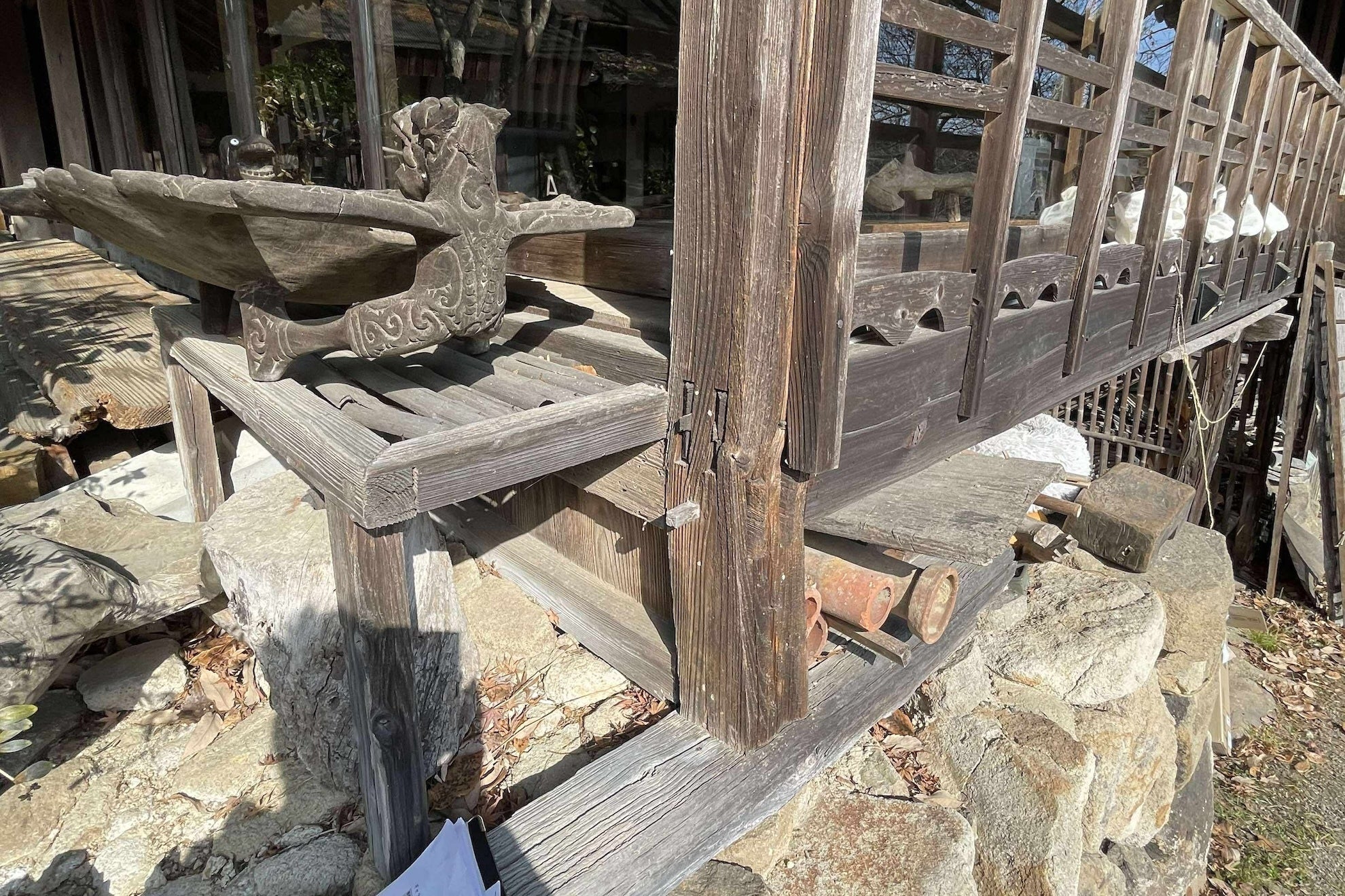 写真画像-柱の損傷状況