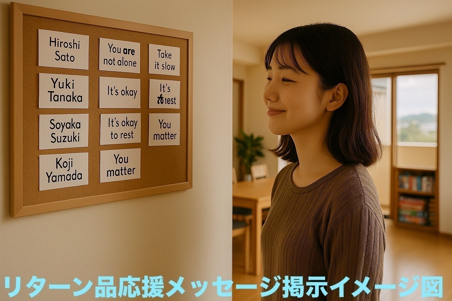 リターン画像